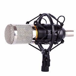 Micrófono de Condensador CAHAYA Micrófono de grabación para radio broadcasting