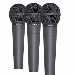 Pack de 3 – Behringer ultravoice xm8500 Handheld